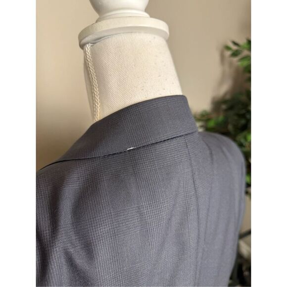 Men’s Gray YSL Yves Saint Laurent Suit Jacket Wool EU 48 US 38 - Picture 5 of 12